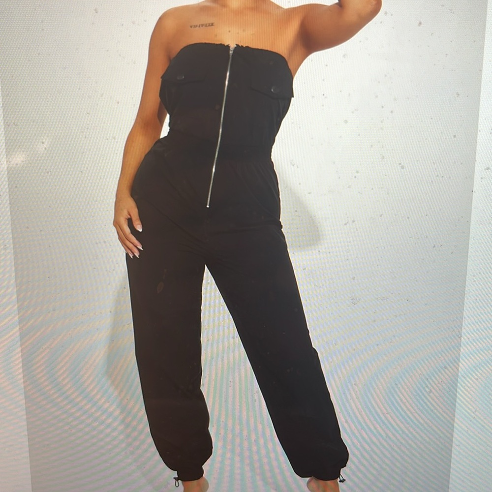 🌺Final Price🌺NWOT Tube Jumpsuit by Fashion Nova